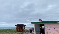 Оборудованный пляж в Яблочном, Фото: 2