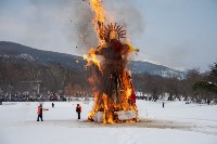 Масленица отгремела в городском парке Южно-Сахалинска , Фото: 1
