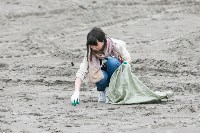Полторы тысячи мешков мусора вывезли волонтеры с невельского пляжа, Фото: 15