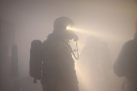Пожарно-тактические учения в Долинске, Фото: 1