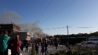 На территории будущей школы в Дальнем вспыхнул пожар, Фото: 14
