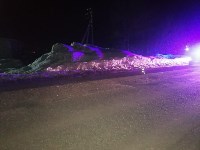 Пьяный водитель без прав сбил пешехода и скрылся с места ДТП в Ногликах, Фото: 2