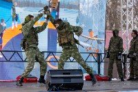 Праздничный концерт ко Дню защитника Отечества прошел в городском парке Южно-Сахалинска, Фото: 7