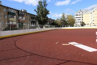  В Южно-Сахалинске продолжается ремонт спортивных площадок, Фото: 1