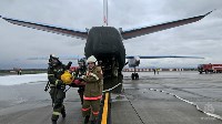 "Самолёт загорелся в воздухе": в аэропорту Южно-Сахалинска провели масштабные учения, Фото: 12