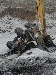 Военный "Урал" разбился на Холмском перевале, Фото: 3