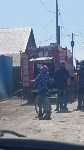 Горящий гараж тушат пожарные Южно-Сахалинска, Фото: 2