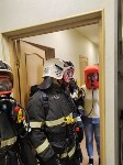 В подразделениях пожарно-спасательной службы прошли учения , Фото: 5