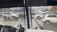 Южно-Сахалинск парализовали огромные автомобильные пробки, Фото: 5