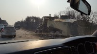 На Корсаковской трассе произошло ДТП с военными автомобилями и внедорожником, Фото: 8