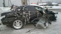 Поезд врезался в Lexus в Холмском районе, Фото: 10