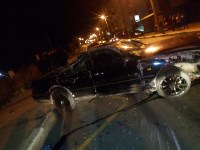  Nissan Cima перевернулся на улице Победы в Холмске, Фото: 7
