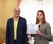 Школьники Южно-Сахалинска получили премии мэра, Фото: 6