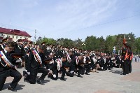 Выпускники кадетской школы простились со знаменем, Фото: 3