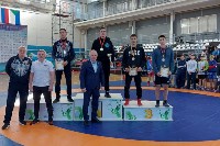 Сахалинские борцы завоевали семь медалей первенства ДФО, Фото: 5
