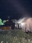Три пожарных расчёта тушили баню в Невельском районе, Фото: 4