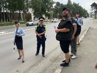 Три тысячи флаеров раздали автомобилистам сахалинские "Мотоохотники", Фото: 3