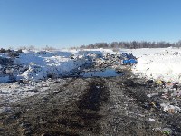 Буровой шлам возят с месторождения Одопту на мусорную свалку рядом с Тунгором, Фото: 4