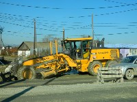 Дорожные работы в Южно-Сахалинске, Фото: 14