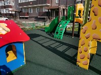 Детские площадки преображаются в Невельском районе, Фото: 2