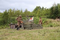 Митинг и реконструкция боёв августа 1945 года прошли в Холмском районе, Фото: 11