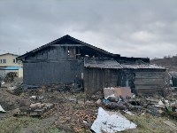 Последствия пожара в Корсакове. 9 ноября, Фото: 1