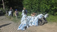 Очистили берег Еланьки: Фото 3 Очистили берег Еланьки, Фото: 3