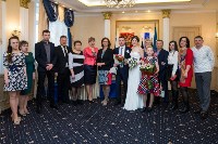 Первая церемония бракосочетания прошла в новом зале отдела ЗАГС Южно-Сахалинска, Фото: 5