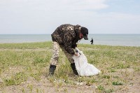 Жители Тараная убрали пляж от мусора, Фото: 4
