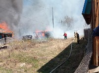 Сгорело семь домов: крупный пожар ликвидировали в Первомайске, Фото: 1