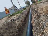 В Корсакове полностью перекопали улицу и на две недели остановили работы, Фото: 2