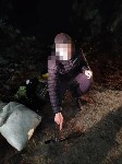 На Сахалине задержали двоих браконьеров, потрошивших горбушу на реке, Фото: 6