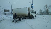 Грузовик и внедорожник столкнулись в Южно-Сахалинске, Фото: 2