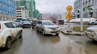 Очевидцев столкновения Mazda CX-5 и Subaru Exiga ищут в Южно-Сахалинске, Фото: 2
