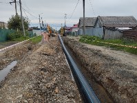 В Корсакове полностью перекопали улицу и на две недели остановили работы, Фото: 1