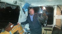 Гусь разбил лобовое стекло движущегося поезда и ранил машиниста на Сахалине, Фото: 1