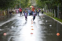 Сотня детсадовцев промчалась по аллее парка в Южно-Сахалинске, Фото: 6