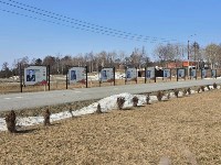 "Галерея героев Победы" в парке Корсакова, Фото: 7
