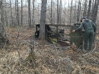 Схрон оружия обнаружили в Корсаковском районе активисты ОНФ, Фото: 5