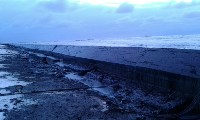 Загрязнение берега Невельска нефтепродуктами, Фото: 3