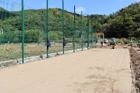 Экологический парк "Зелёная гавань" строят на улице Шевченко в Холмске, Фото: 7