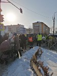 Внедорожник опрокинул реанимобиль в Южно-Сахалинске, Фото: 3