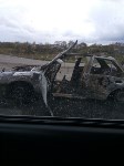 В Александровске-Сахалинском сгорел Nissan, Фото: 2