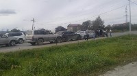 Четыре автомобиля столкнулись на улице Ленина в Южно-Сахалинске, Фото: 1