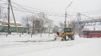 Первый в этом году снежный циклон пришел на юг Сахалина, Фото: 8