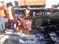 Автокран упал на железнодорожника на юге Сахалина, Фото: 7