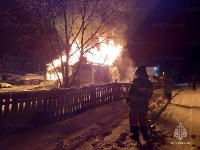 Частная баня сгорела в Южно-Сахалинске, Фото: 3