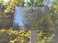 На месте авиакатастрофы у реки Ивот установили памятную табличку, Фото: 8
