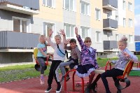 В селе Холмского района 74 семьи отметили новоселье , Фото: 1