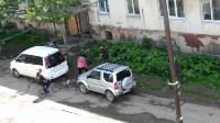 Пьяный автолюбитель въехал в припаркованный микроавтобус в Шахтерске, Фото: 4